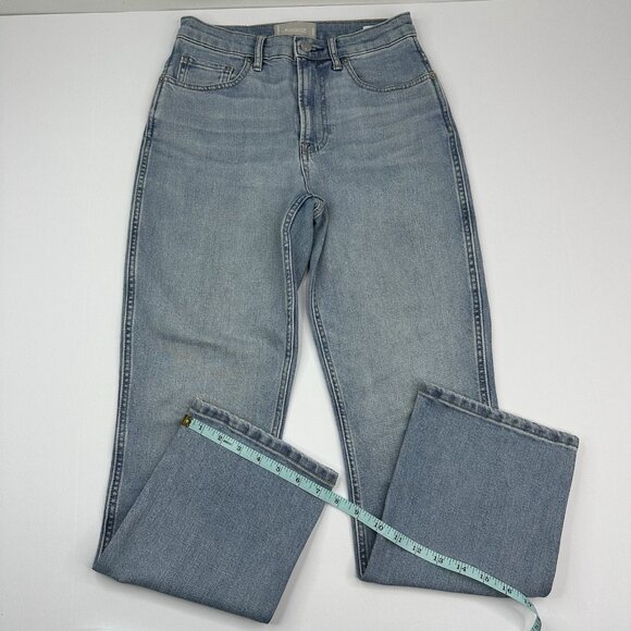 Everlane Women's Light Blue The Cheeky Bootcut Jean W25-26/L28.25 - Picture 12 of 13
